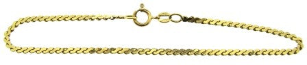 Vintage 14ct Yellow Gold S/Link Bracelet 7.75'