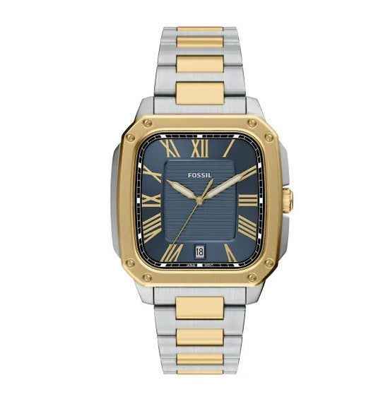 Fossil Mens Crosby Blue 42mm watch