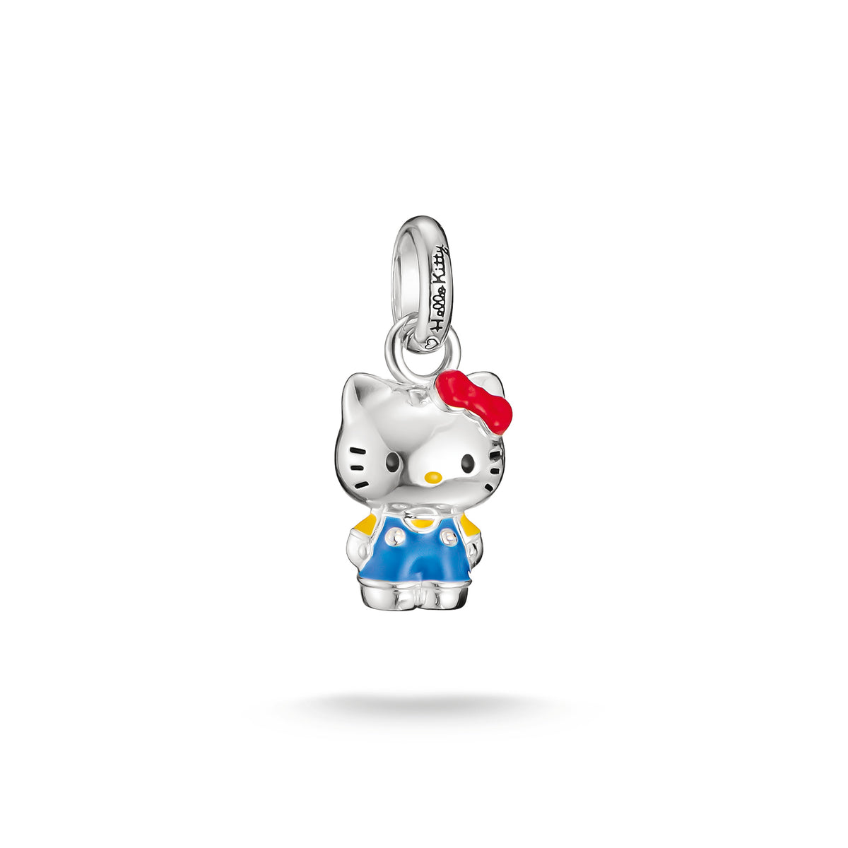 Thomas Sabo Silver Plated Hello Kitty Blue Charm - Connect