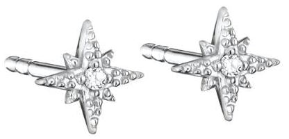 Thomas Sabo Sterling Silver Cubic Zirconia Star Stud Earrings