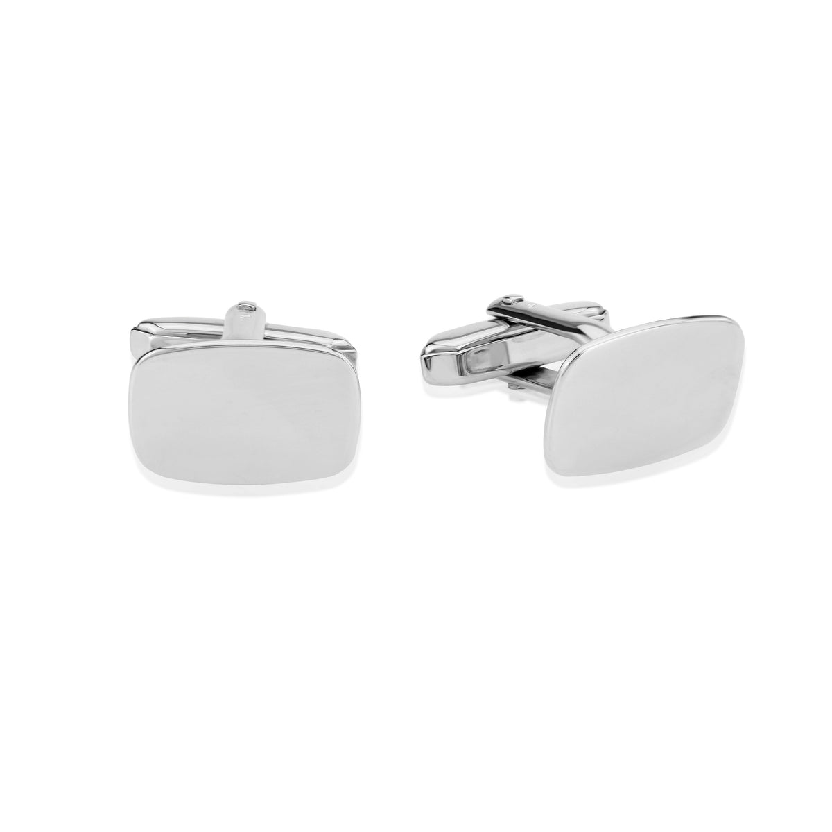 Sterling Silver Rectangular Cufflinks