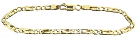 Vintage / Preowned Estate jewellery - The Vintage Collection - 9ct Yellow Gold Fancy Link Bracelet 7.5"