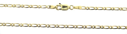 Vintage / Preowned Estate jewellery - The Vintage Collection - 9ct Yellow Gold Figaro Link Chain 18.75"