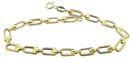 THe Vintage Collection - Vintage / Preowned Estate - 9ct Yellow Gold Fancy Link Bracelet 7.25"