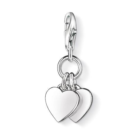 Two Hearts Charm