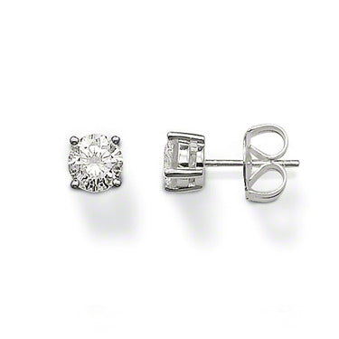 Thomas Sabo Sterling Silver Stud Earrings with Cubic Zirconia