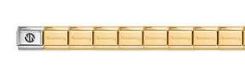 Nomination Classic Gold Stainless Steel Base Bracelet - 14 Composable Links