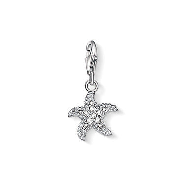 Thomas Sabo Cubic Zirconia Starfish Charm