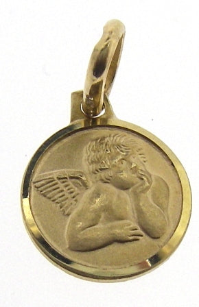 9Y Small Angel Medal with Chain