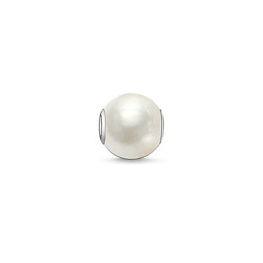 Thomas Sabo Karma Bead White Pearl Bracelet
