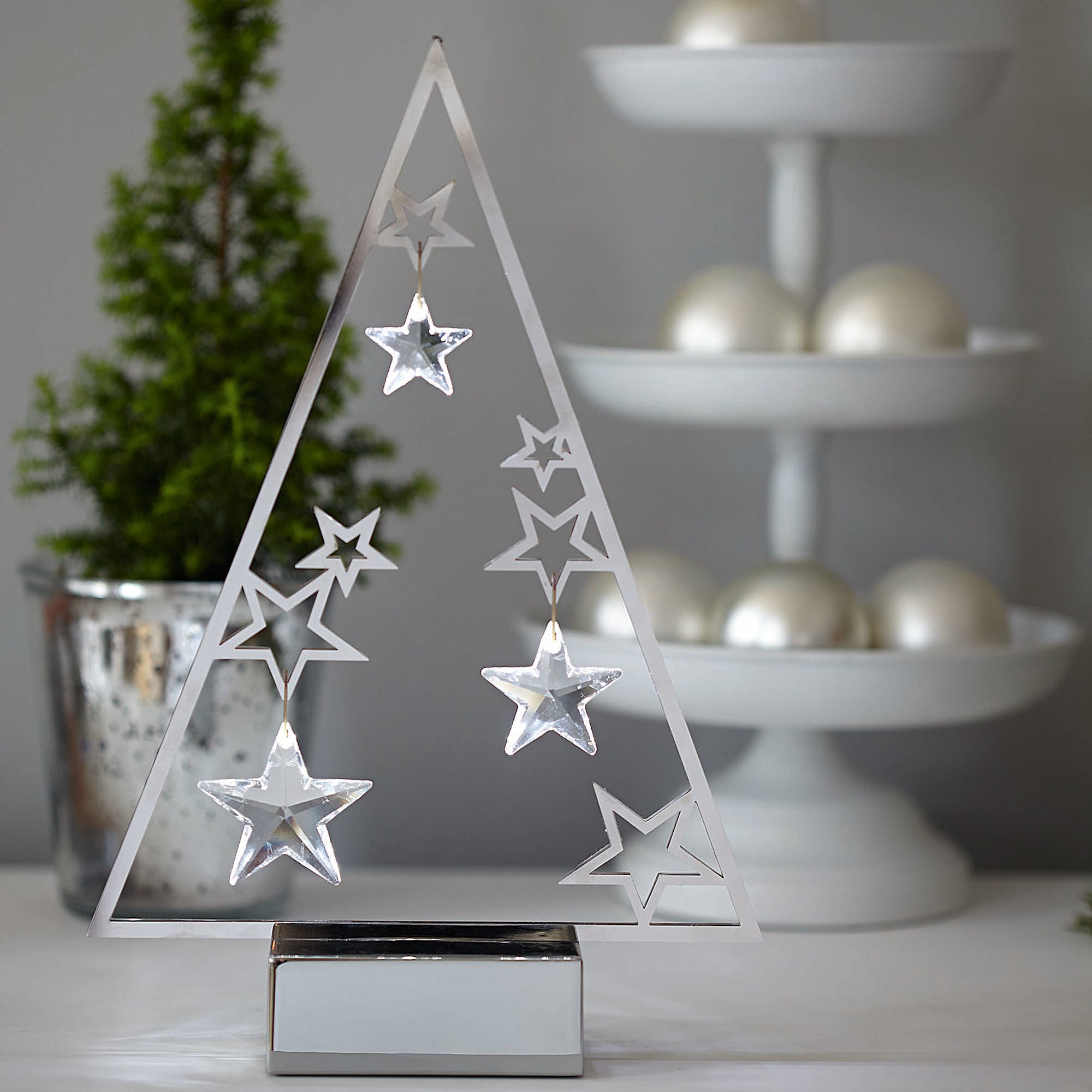Swarovski Christmas Tree Display & Ornaments Figurine