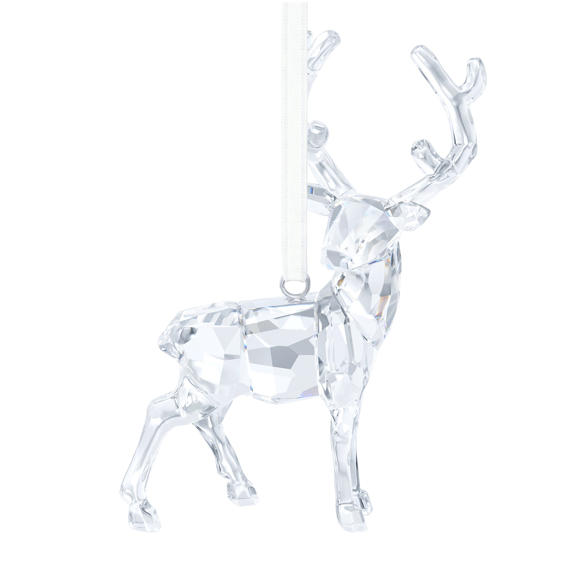 Swarovski Crystal Stag Deer Ornament Figurine