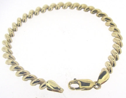 9ct Yellow Gold San Marco Bracelet