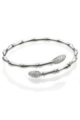 Chimento Bamboo 18ct White Gold Bracelet 0.83ct
