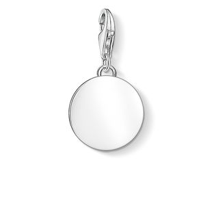 Thomas Sabo Sterling Silver Disc Charm Pendant