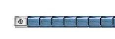 Nomination Classic Blue Stainless Steel Base Bracelet - 18 Composable Links