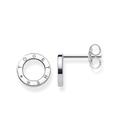 Thomas Sabo Sterling Silver Circles Together Earrings
