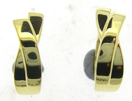 9ct Yellow Gold Knot Stud Earrings