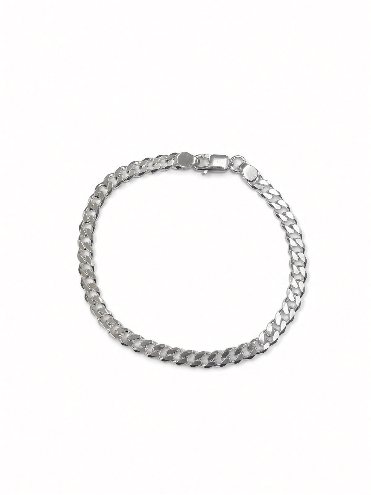 Sterling Silver 150 Curb Bracelet 21cm