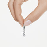 Swarovski Attract Trilogy Drop Ergs,CZWH/RHS Earrings