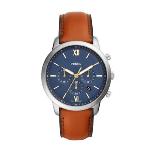 Fossil Mens Neutra Chronograph Blue 44mm watch