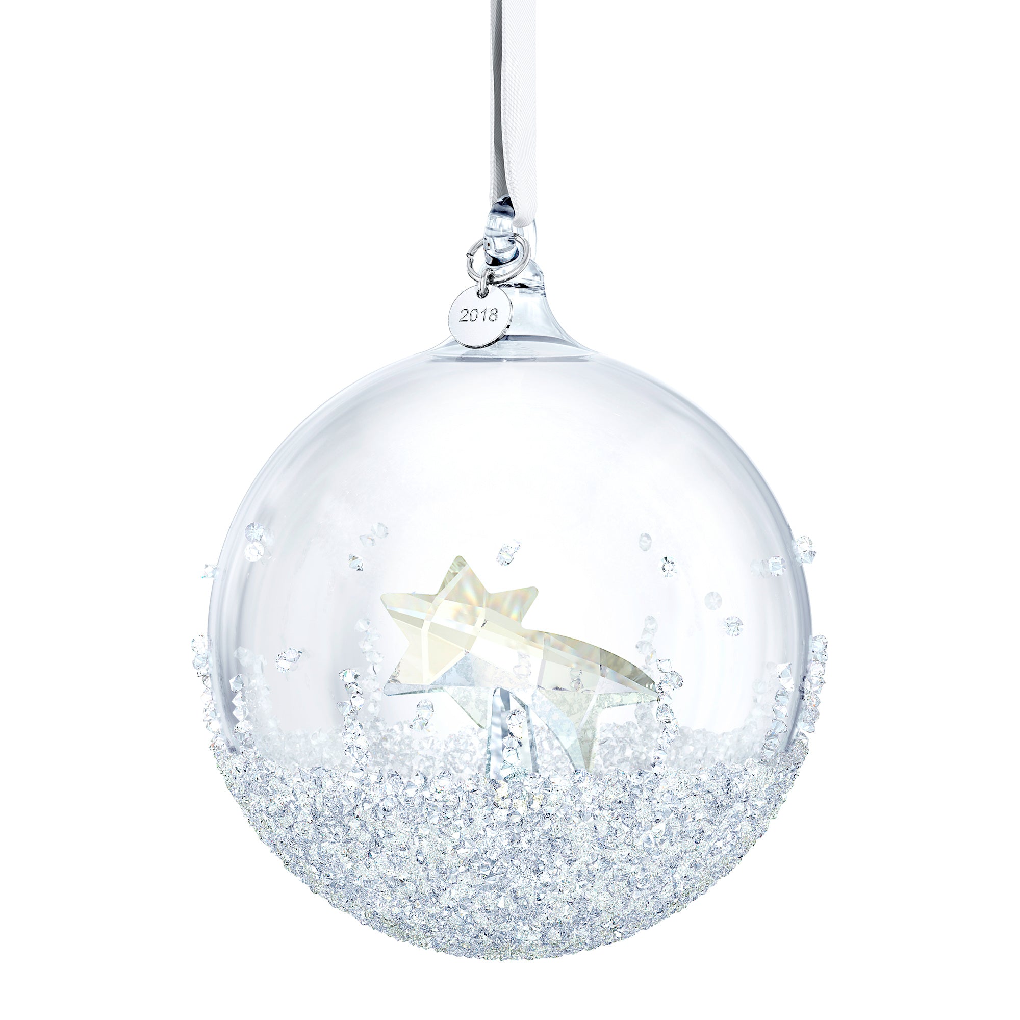 Swarovski Christmas Ball Ornament 2018 Figurine