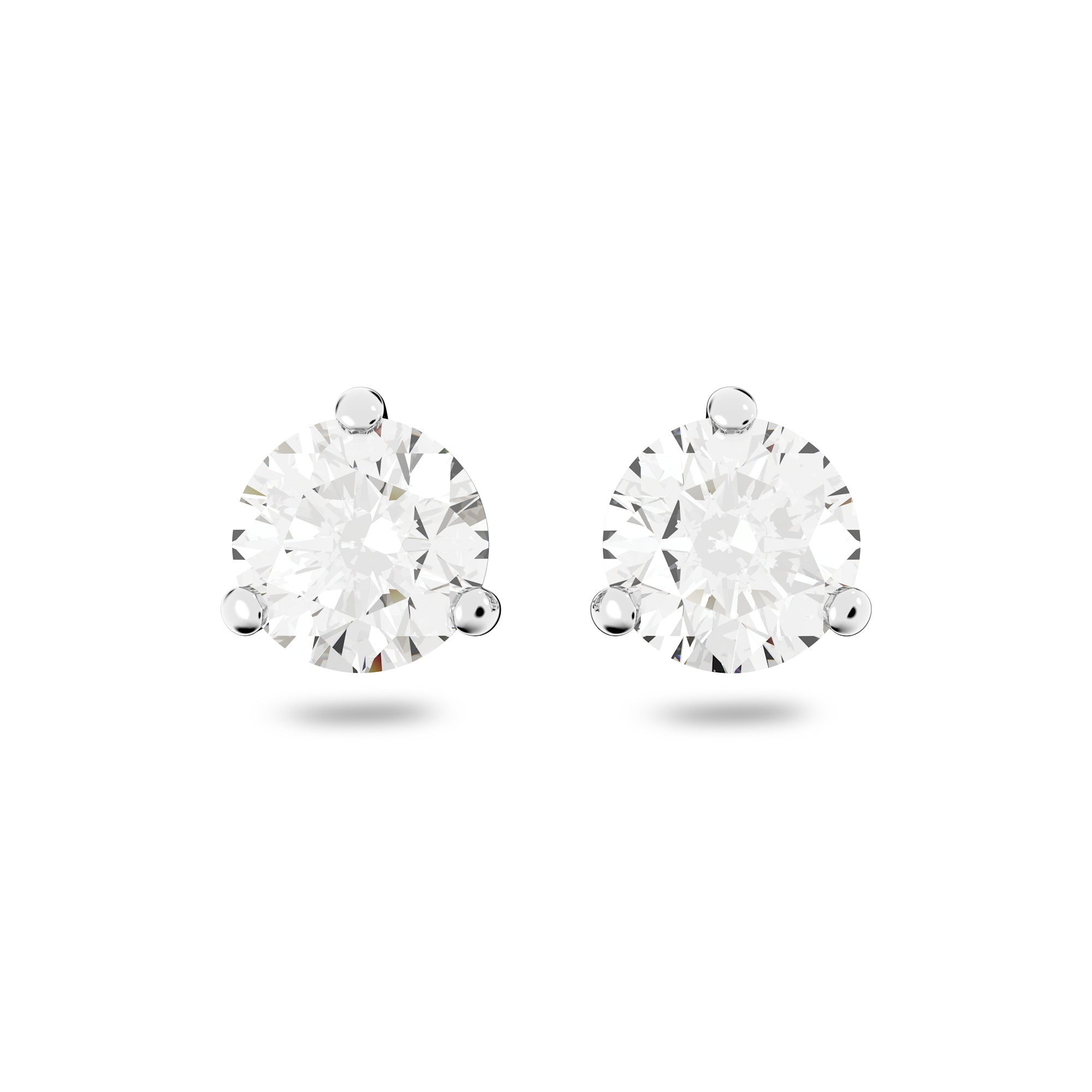 Solitaire:Pierced Earrings