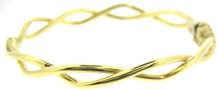 9ct Yellow Gold Flat Diamond Cut Curb ID Bracelet, 8 Inches