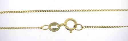 9ct Yellow Gold Adjustable Chain