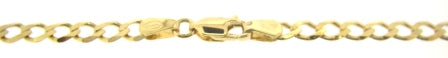 9ct Yellow Gold Curb Chain