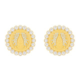 Swarovski Lucky Goddess Clip Earrings - White