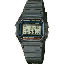 Casio Gents Digital Watch Black 37mm watch