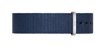 Daniel Wellington Watch Band Classic Bayswater Midnight Blue 18mm Strap