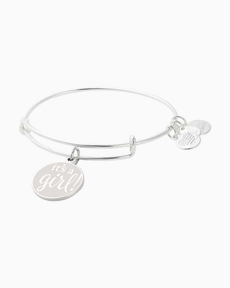 Colour Infusion Its a Girl EWB Silver Bracelet