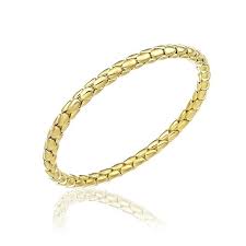 Chimento Stretch Spring 18ct Yellow Gold Bracelet