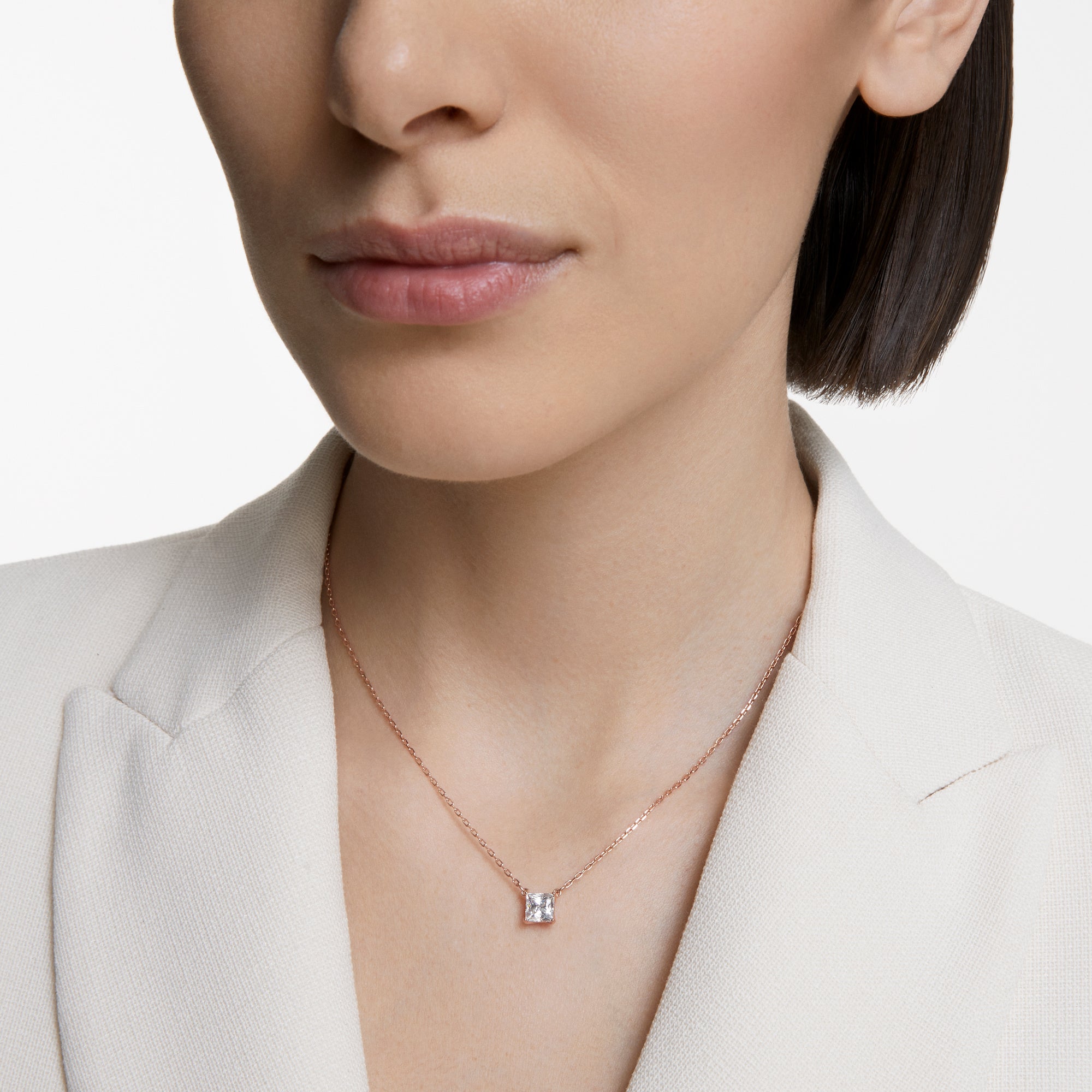 Swarovski Attract Necklace - White