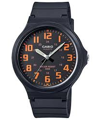 Casio Gents Analog Watch Black Watch