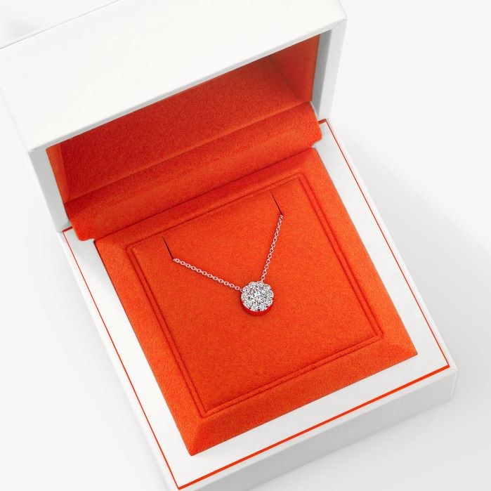 Hearts On Fire 18ct Yellow Gold 0.50ct Fulfillment Pendant Necklace