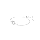 Swarovski Hyperbola Bracelet - Rhodium Plated - M - White