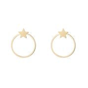 Classic 9ct Yellow Gold Stud Earrings