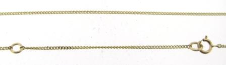 9ct Yellow Gold Light Curb Chain