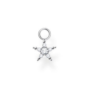 Thomas Sabo Sterling Silver Single Star Ear Charm with Cubic Zirconia