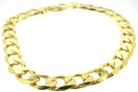 Hand-Crafted 9ct Yellow Gold Bracelet