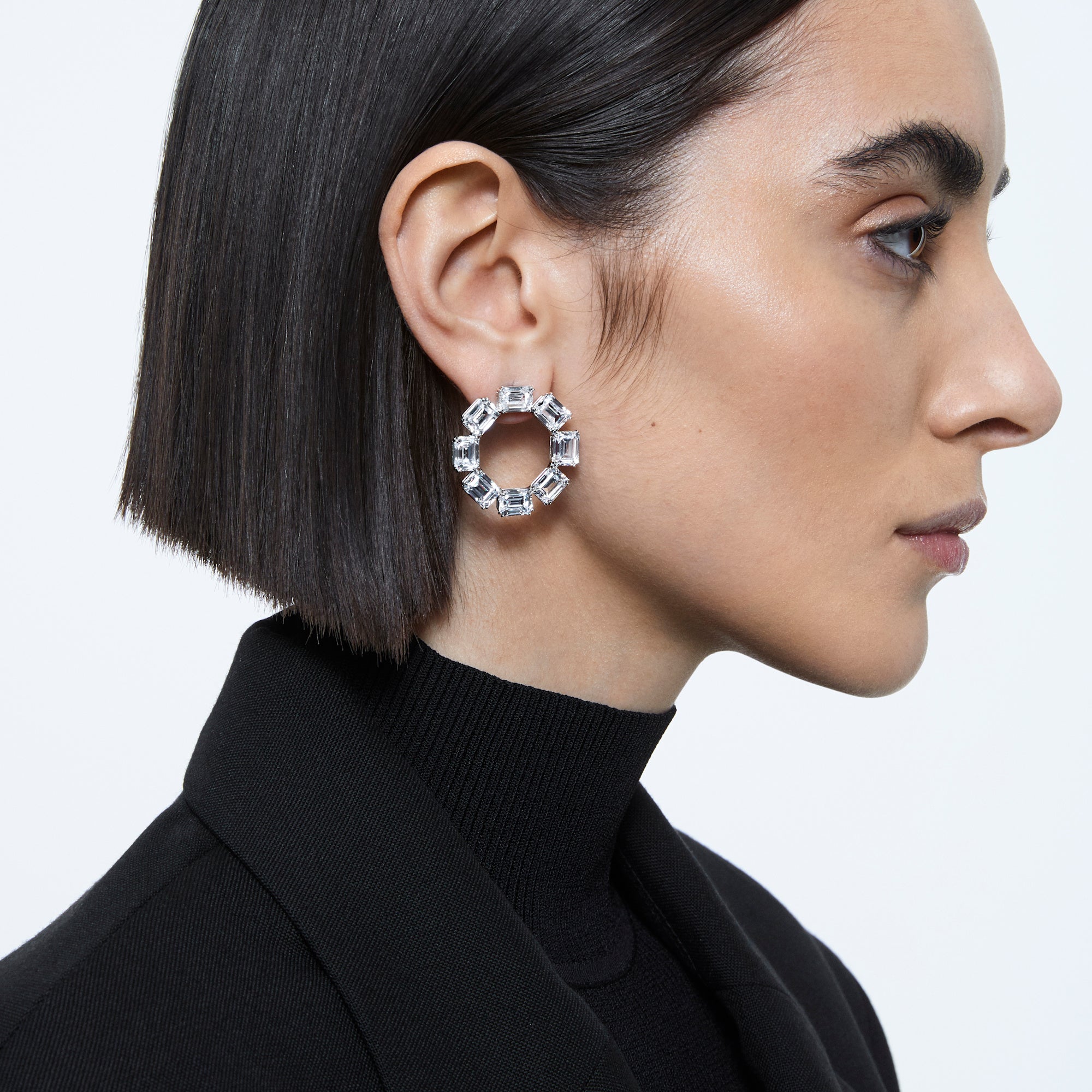 Swarovski Millenia Circle Earrings