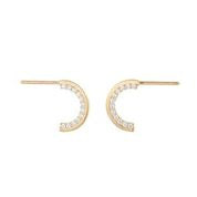 Classic 9ct Yellow Gold Huggie Earrings