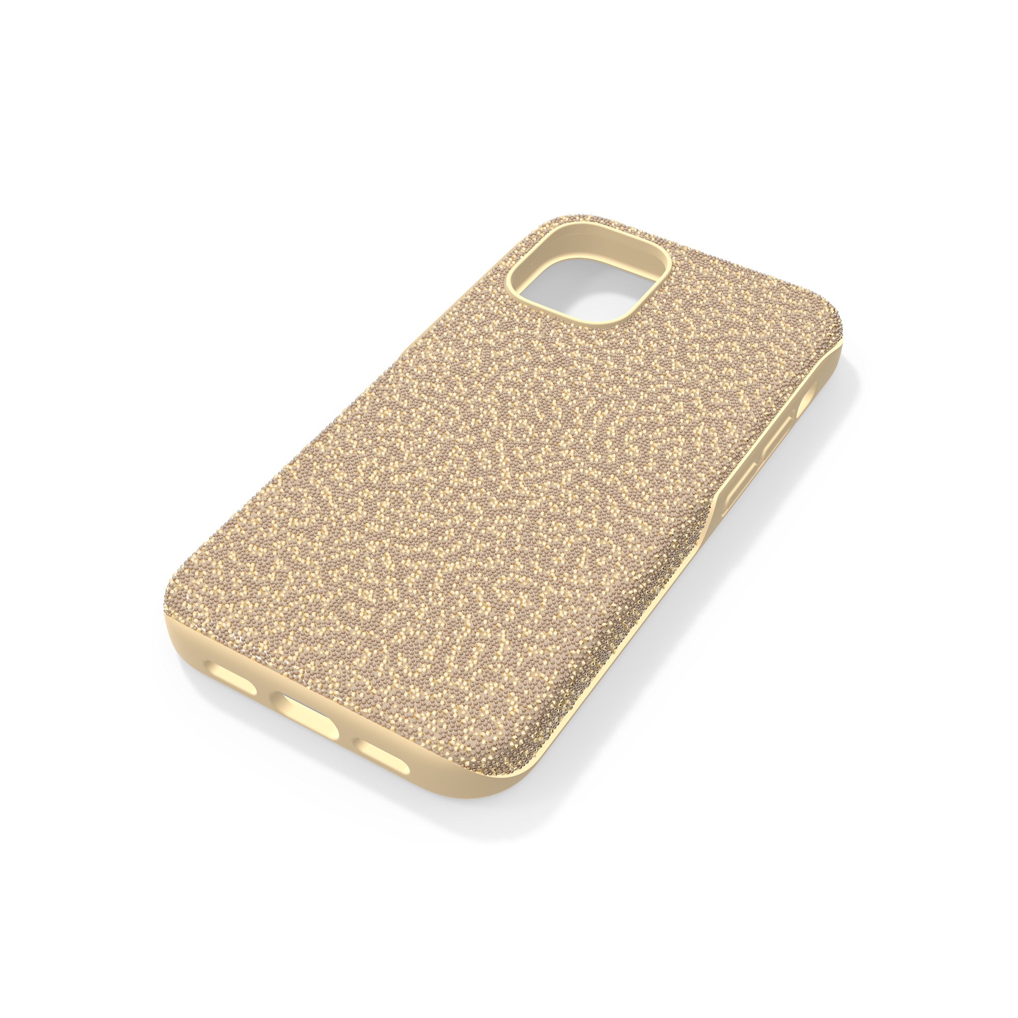 Swarovski High Smartphone Case, iPhone® 12 Pro Max, Gold Tone