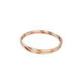 Swarovski Hyperbola Bracelet - Rose Gold Tone-Plated - M - White