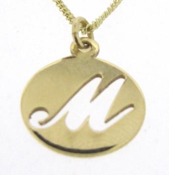 9Y Cut Out 'M' Initial Disc Pndt