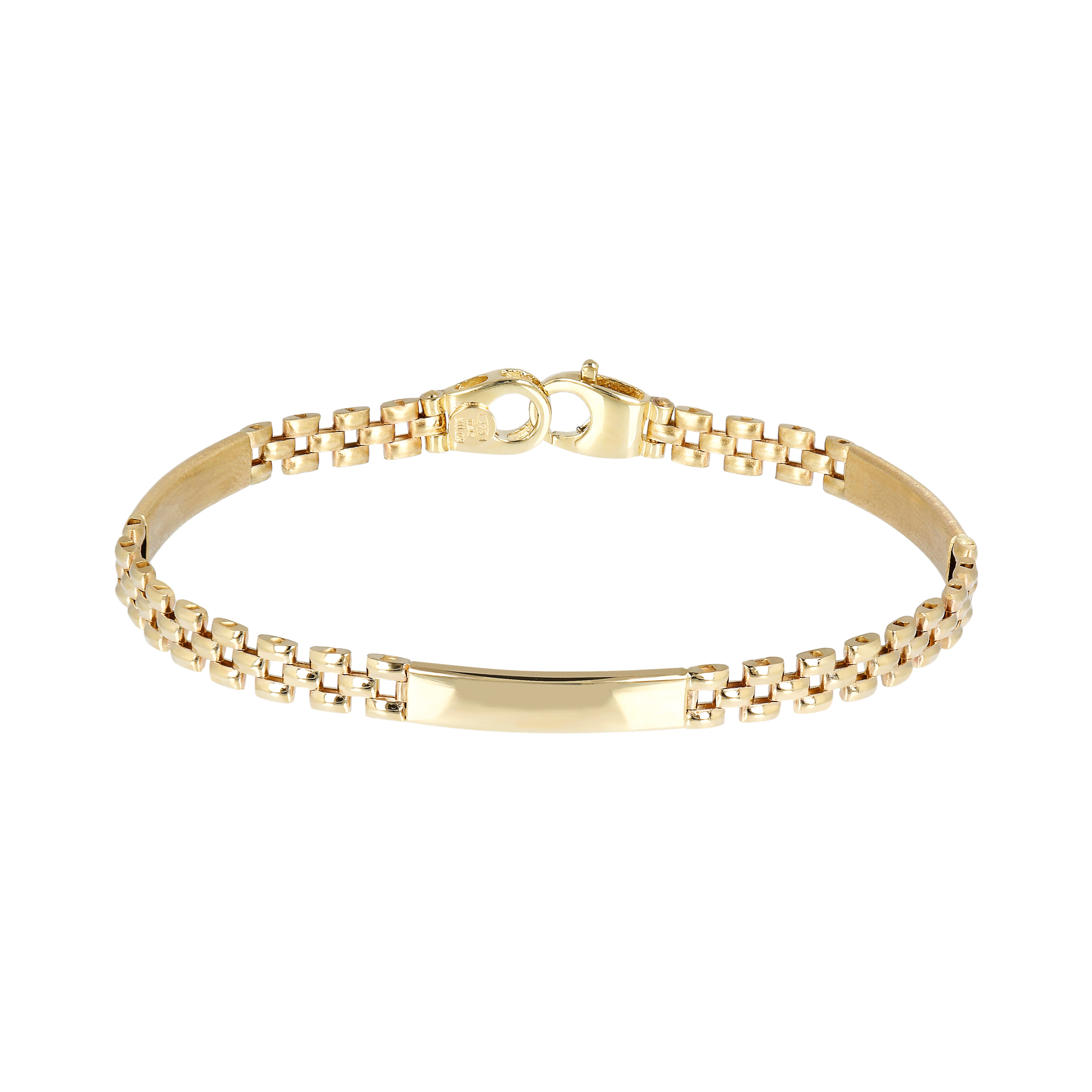 9ct Yellow Gold Panther Bracelet