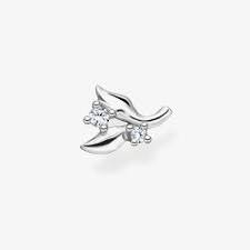 Thomas Sabo Sterling Silver Single Stud Earrings with Cubic Zirconia